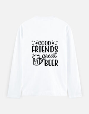 Good Friends Great Beer Long Sleeve Tee – Weekend Chill Edition