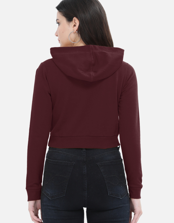 Don’t Be Like Cropped Hoodie - Image 2