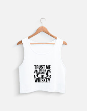 Whiskey Dance Crop Top – Party Proof Edition