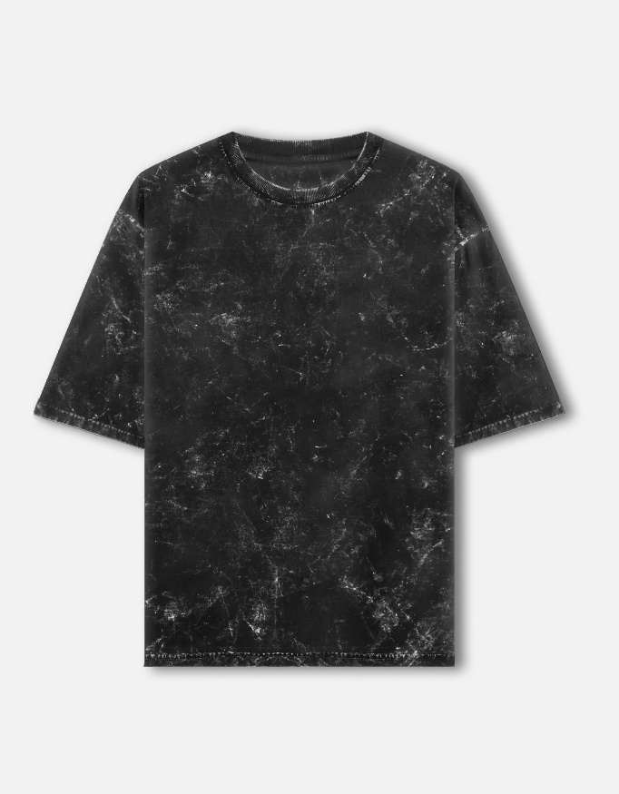Shadow Acid-Wash Oversized Tee