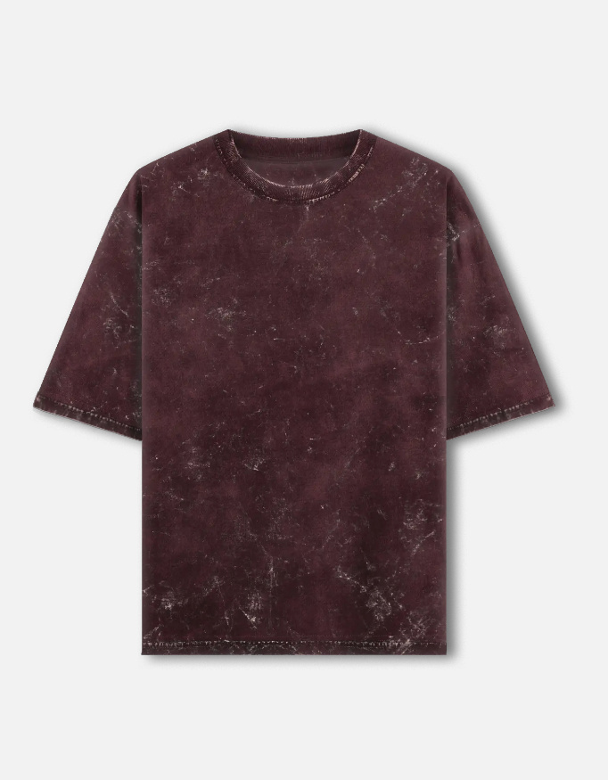 Shadow Acid-Wash Oversized Tee - Image 5