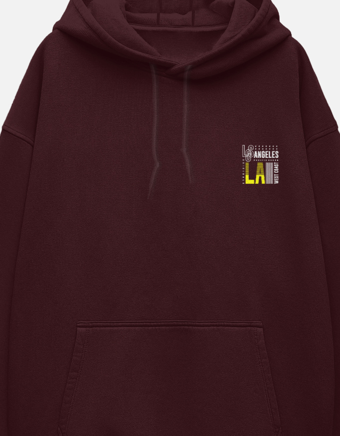 Los Angeles Minimal Pocket Hoodie - Image 4