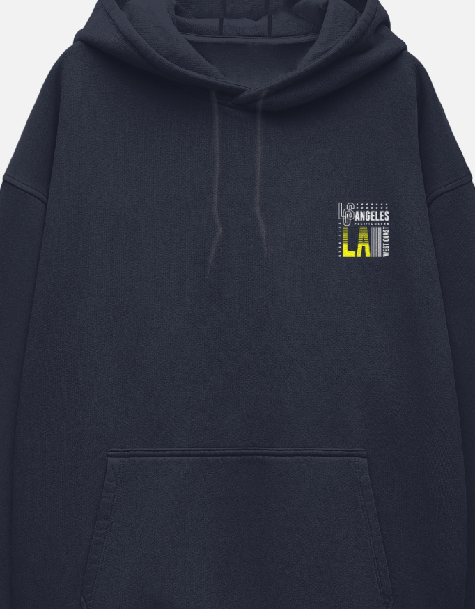 Los Angeles Minimal Pocket Hoodie - Image 2