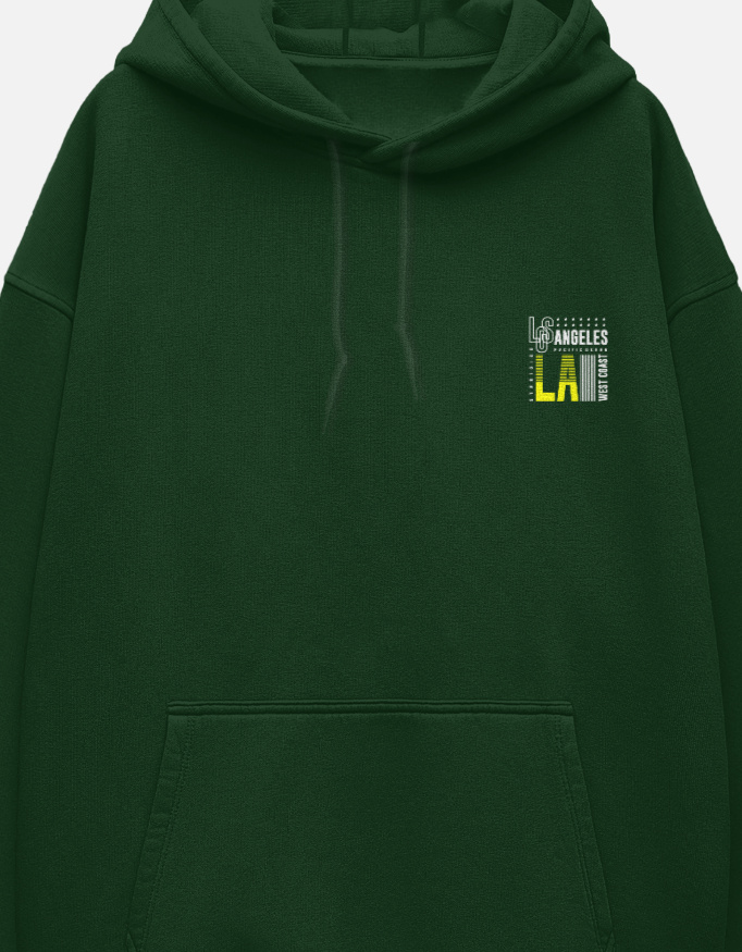 Los Angeles Minimal Pocket Hoodie - Image 3