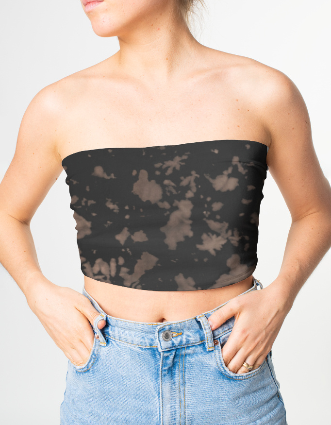 Nightfall Tie-Dye Tube Top - Image 3