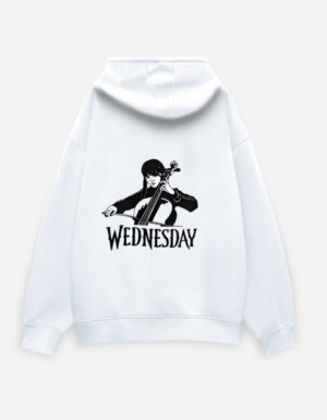 Wednesday Cello Aesthetic Hoodie