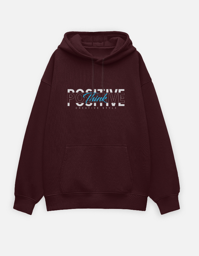 Positive Think Creative Hoodie