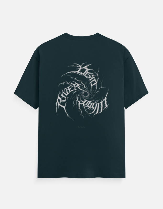 Chaos Spiral Gothic Graphic T-Shirt - Image 10