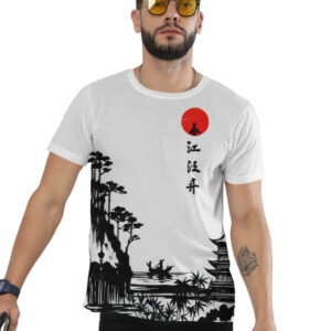Zen Horizon Japanese Art T-Shirt