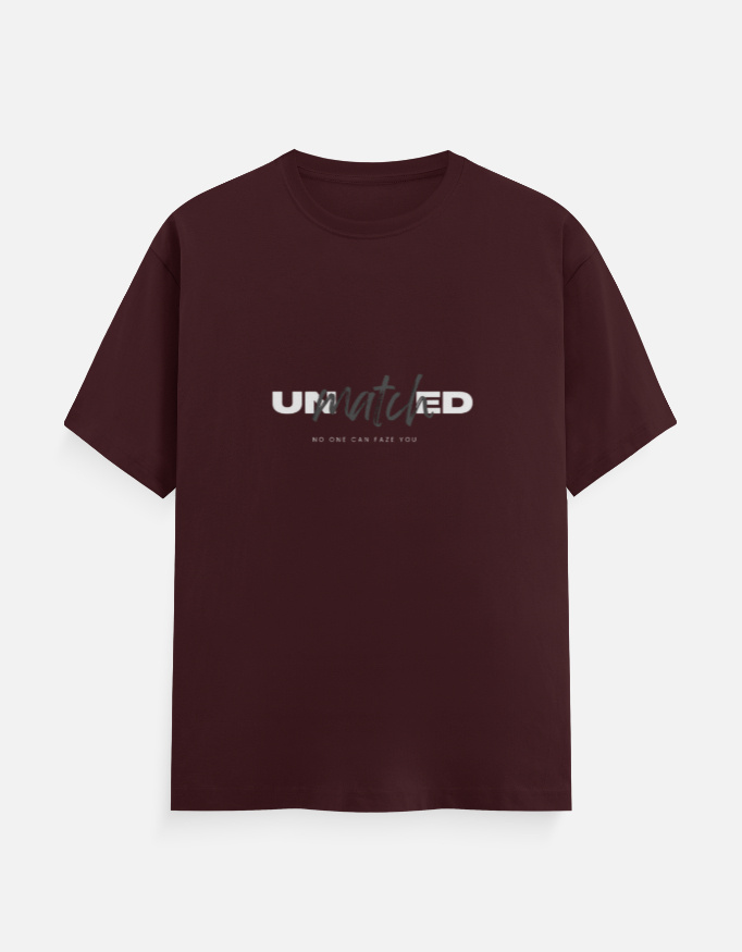 UNMATCHED – Minimal Statement T-Shirt - Image 6