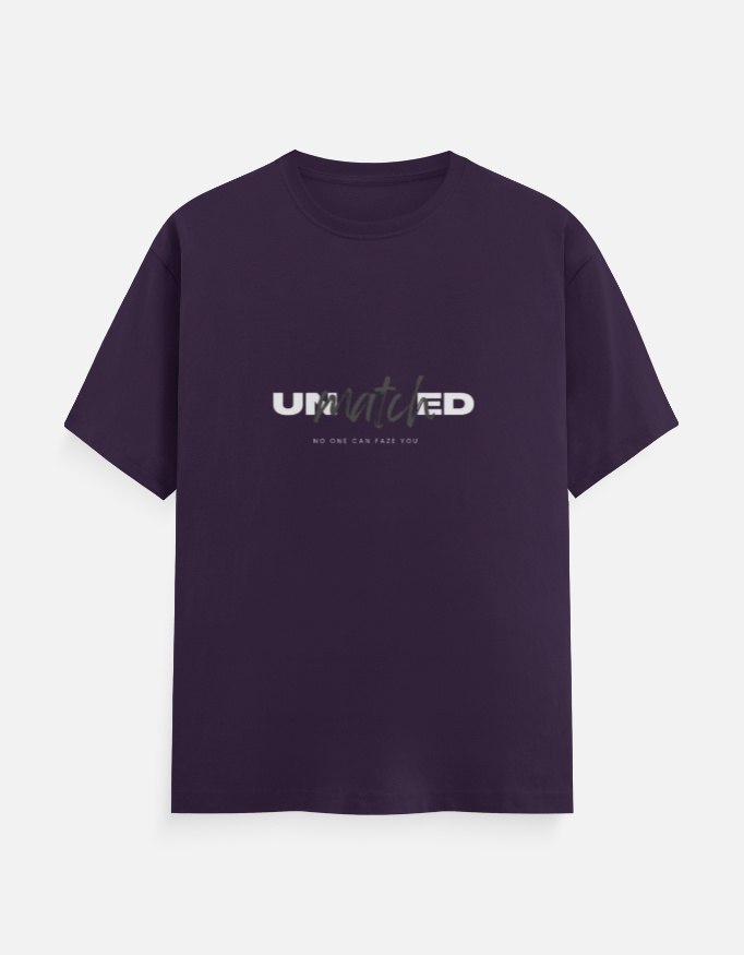 UNMATCHED – Minimal Statement T-Shirt - Image 7