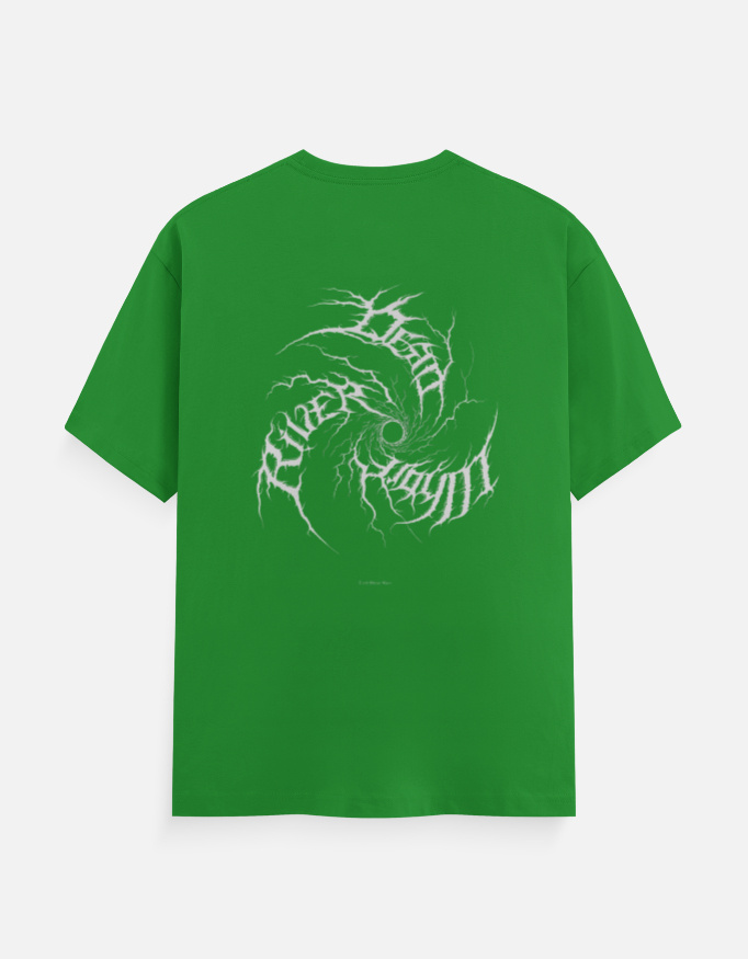 Chaos Spiral Gothic Graphic T-Shirt - Image 6