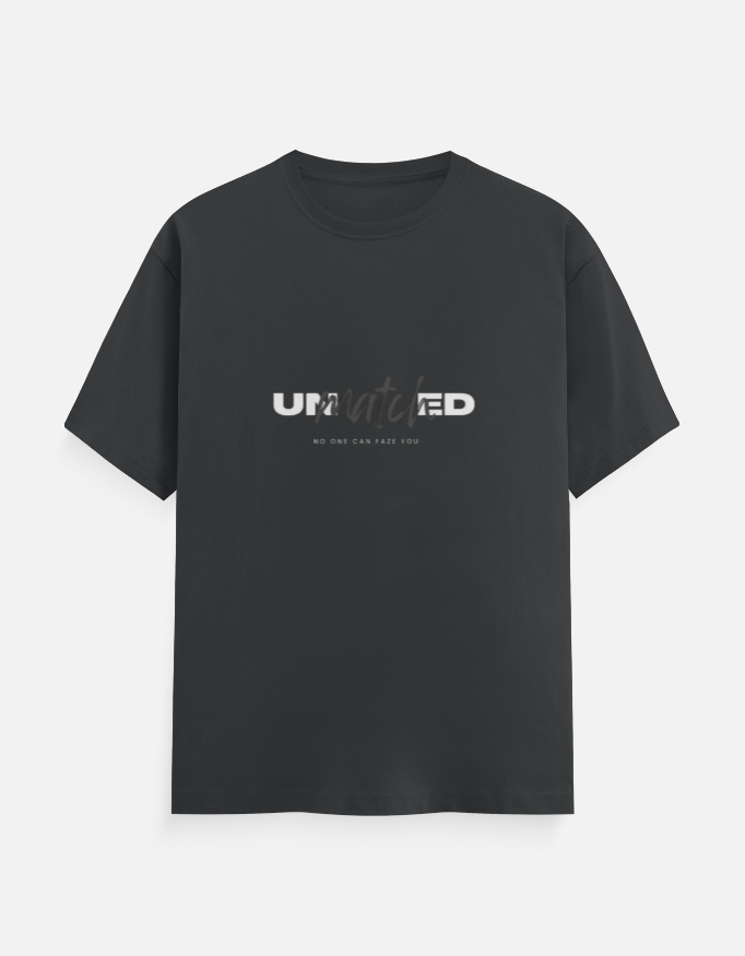 UNMATCHED – Minimal Statement T-Shirt - Image 11