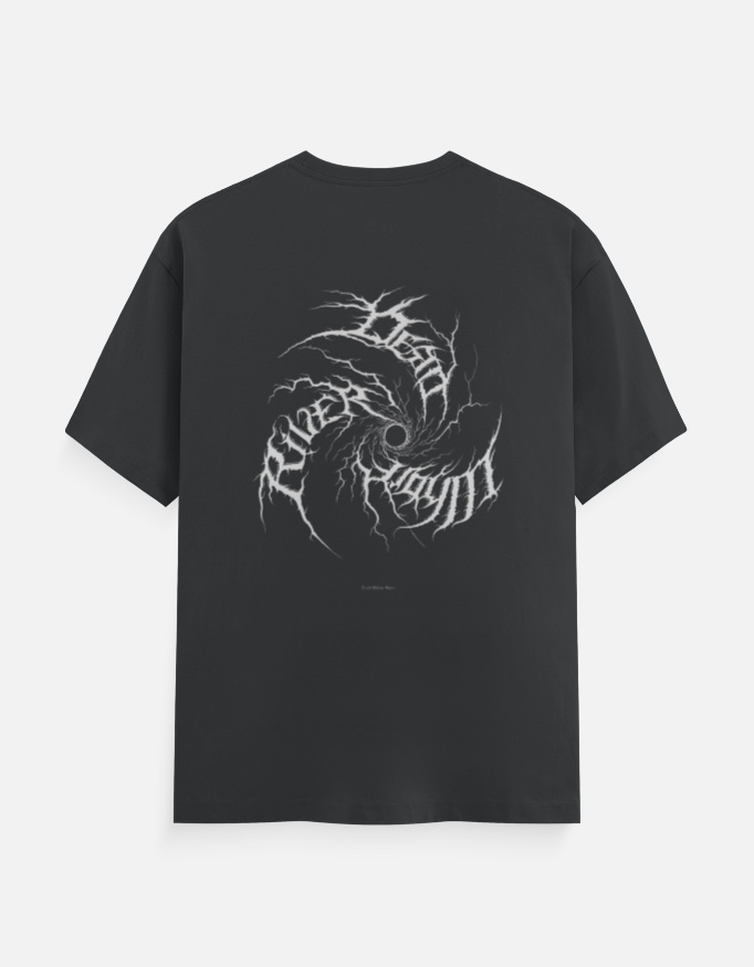 Chaos Spiral Gothic Graphic T-Shirt - Image 12