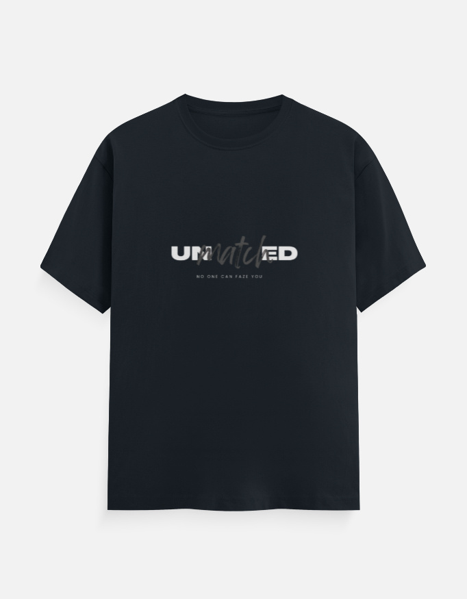 UNMATCHED – Minimal Statement T-Shirt - Image 3