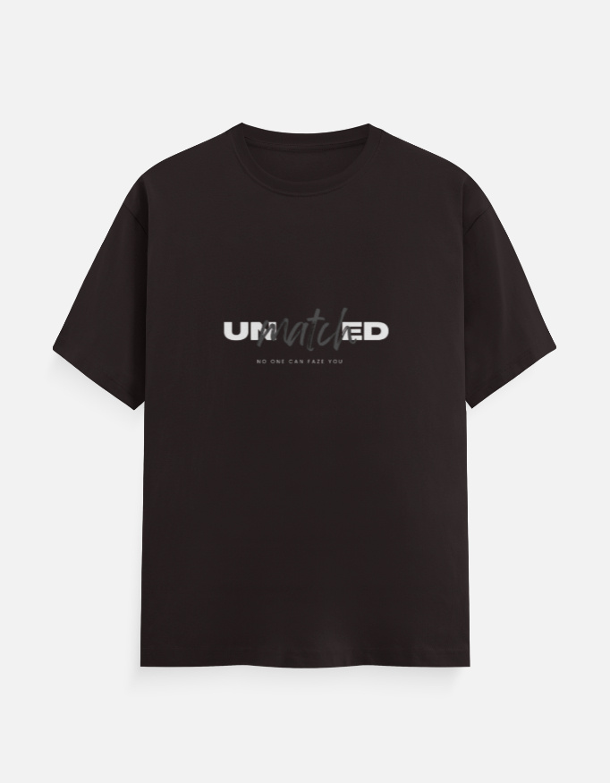 UNMATCHED – Minimal Statement T-Shirt - Image 8