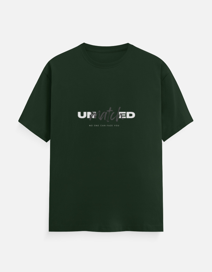 UNMATCHED – Minimal Statement T-Shirt - Image 5